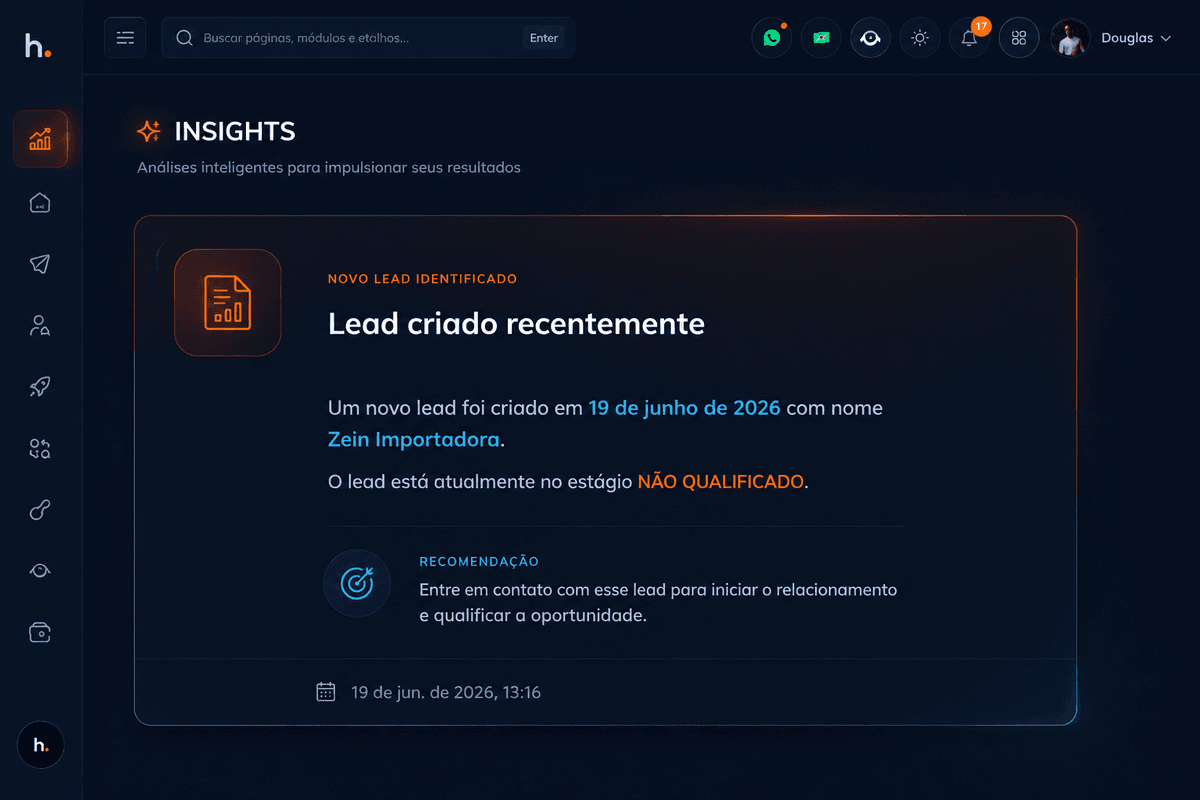 Navis: Agente de IA: Navis habitvs: copiloto de IA no funil comercial da imobiliária